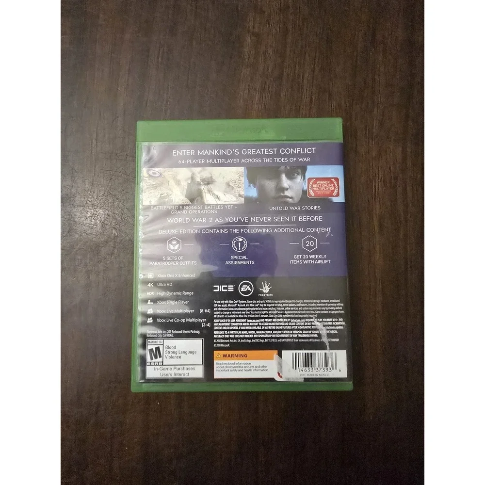 Battlefield V - Deluxe Edition (Microsoft Xbox One, 2018)